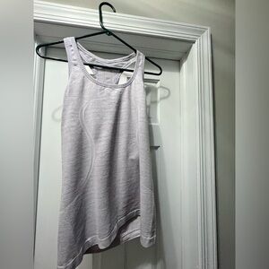 Women's Lululemon Light Lavender/Purple Racerback Tank Top Size 10